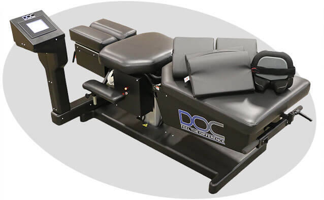 DOC-20 spinal decompression table at Spine and Wellness Center Lakewood Ranch